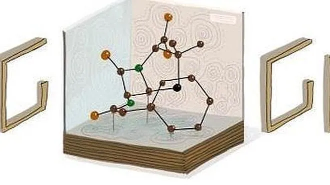 Google dedica un doodle químico a la ganadora del Nobel Dorothy Hodgkin