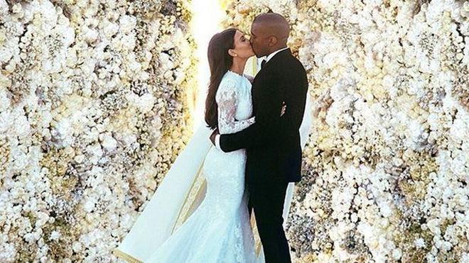 Increíbles Kim Kardashian y Kanye West, los más populares de Instagram