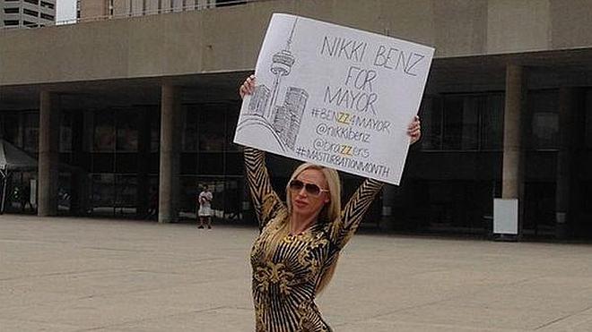 Tras hacer 200 películas porno quiere ser alcaldesa de Toronto