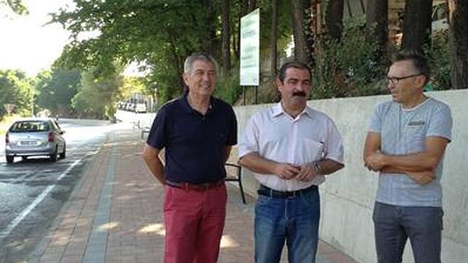 Construirán un muro de contención en la carretera de Villacarrillo, en Santo Tomé