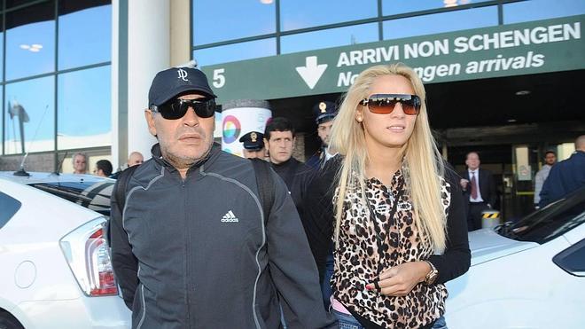 Detenida la ex de Maradona