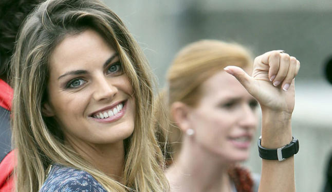 Amaia Salamanca bautiza a su bebé