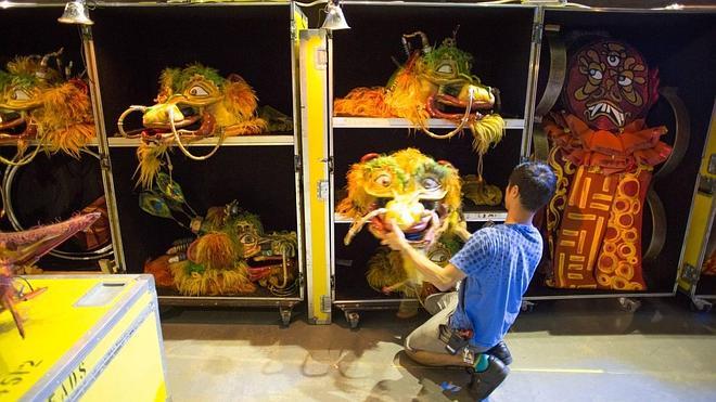 'Dralion', un trabajo de chinos