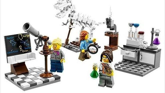 Lego lanza al mercado una serie de mujeres científicas