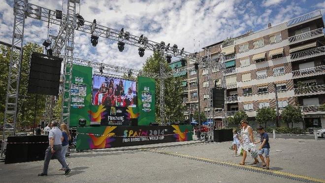La ciudad de Granada se convierte en una 'fan zone'