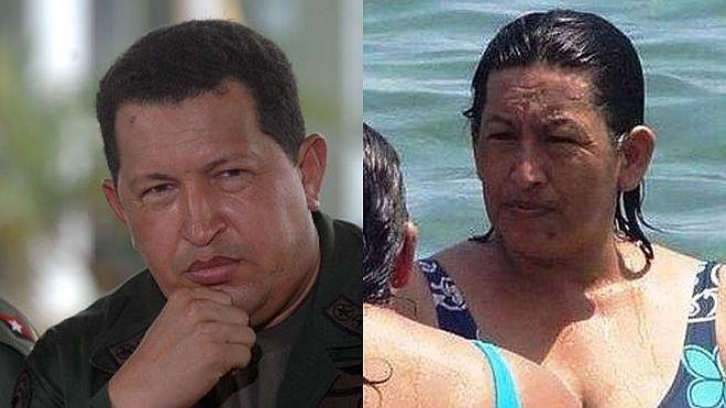 Una mujer idéntica a Chávez triunfa en las redes sociales