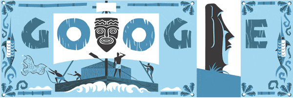 Google homenajea al explorador noruego Thor Heyerdahl con un doodle