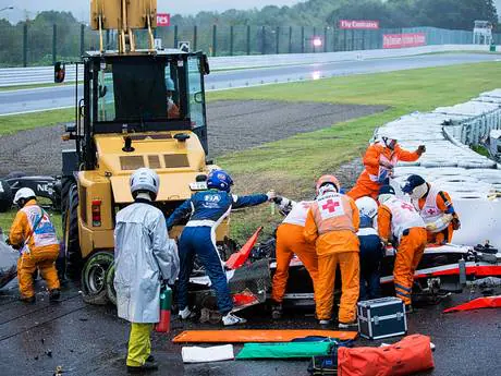 Jules Bianchi: vídeo del accidente en Suzuka (Japón)
