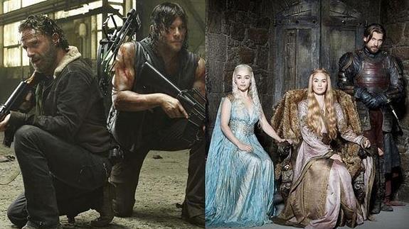 El triunfo de los actores de Juego de tronos por encima de los de The Walking Dead