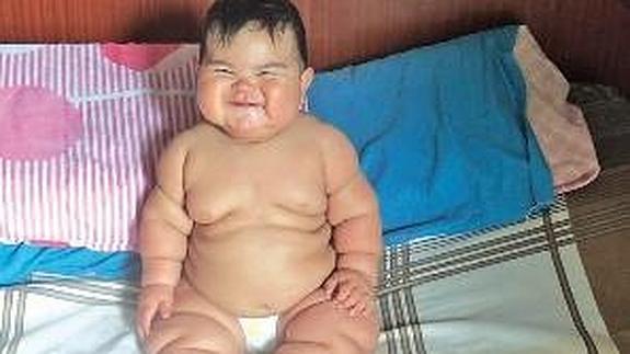 Peso 9 bebe ideal meses de