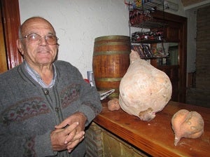 Cultivan un boniato de récord en Cuevas del Almanzora