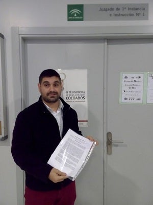 El medallista paralímpico David García presenta una denuncia en Fiscalía por la expulsión que sufrió durante los actos del Día de la Provincia