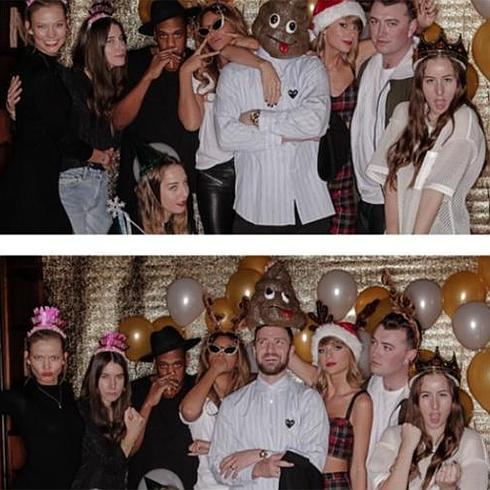 ¡Sensuales! Taylor Swift celebra su 25 cumpleaños con Justin Timberlake y Beyoncé también