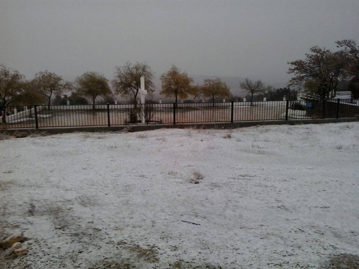 La Comarca de Los Vélez se viste de blanco