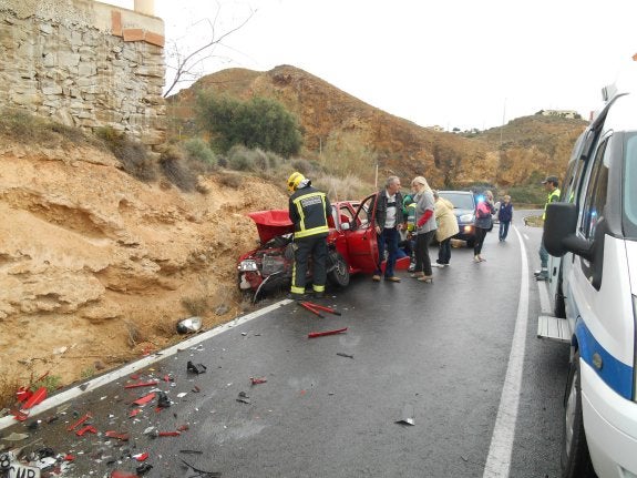 Dos accidentes en la provincia se saldan con dos heridos