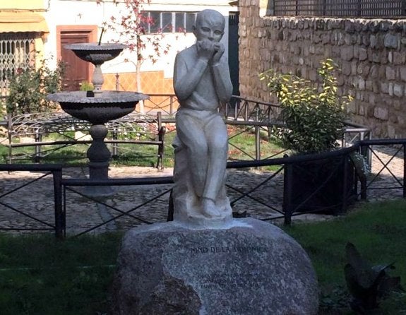 Castellar recupera su 'Niño de la armónica' de Unghetti