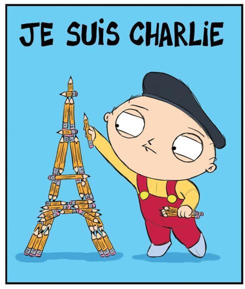 'The Walking Dead' y 'Padre de Familia' rinden homenaje a Charlie Hebdo