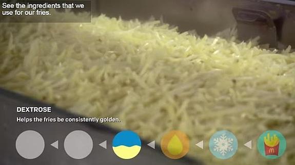 ¿Cómo se hacen las patatas fritas de McDonald's?