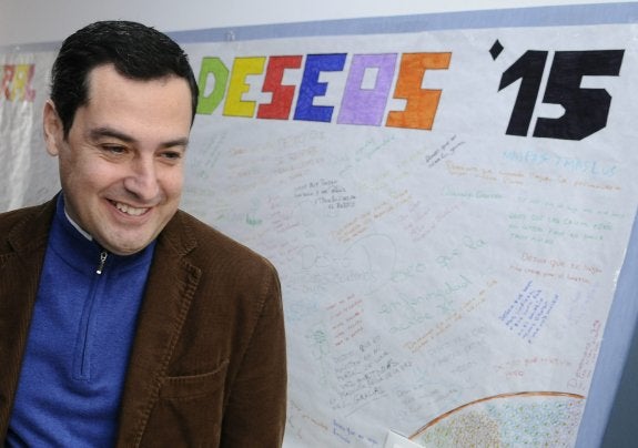 Juanma Moreno emplaza a Susana Díaz a un cara a cara