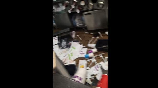 Un empleado de McDonald's destroza el local tras ser despedido