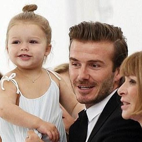 40 millones para Harper Beckham, la benjamina de los 'Becks'