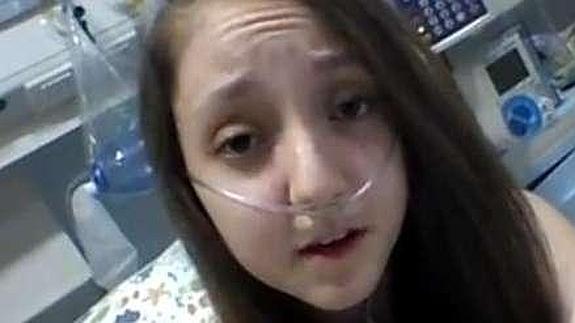 Una chilena de 14 años con fibrosis quística pide a la presidenta Bachelet que le ayude a morir