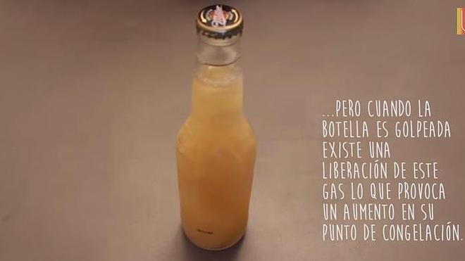 El sueño de todo 'cervecero': congelar una 'birra' al instante