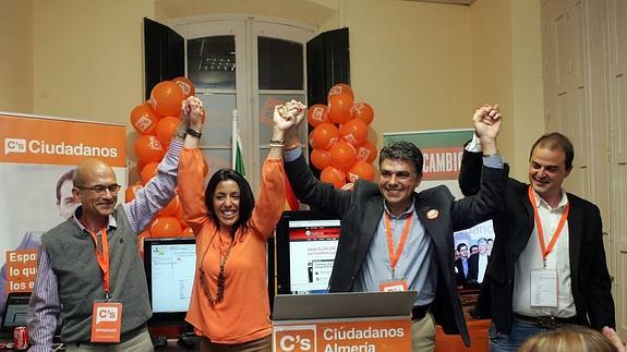 Ciudadanos consigue poner un pie almeriense en Sevilla