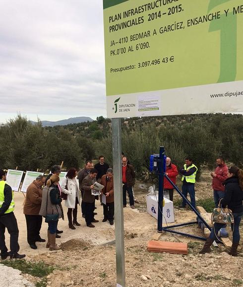 La Diputación invertirá más de 2,1 millones en la carretera que conecta Bedmar con Garcíez