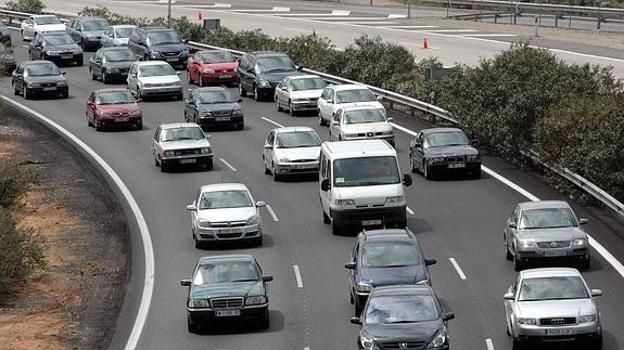 Tráfico intenso entre Guarromán y La Carolina