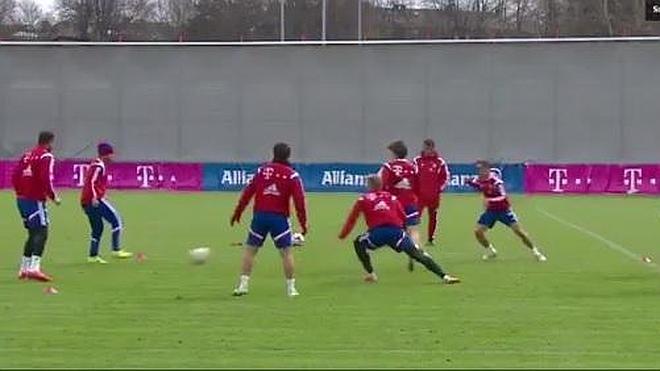 El espectacular rondo del Bayern de Munich