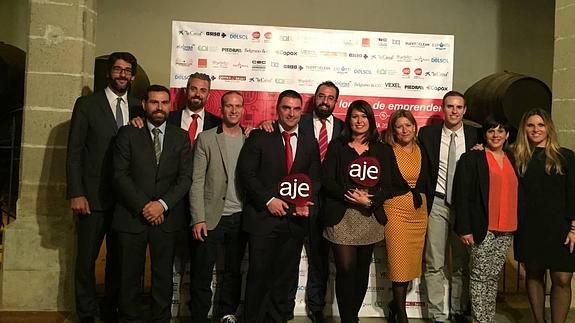 Las granadinas Sigma Biotech y Osuna Sport, empresas ganadoras de los Premios AJE Andalucía 2015
