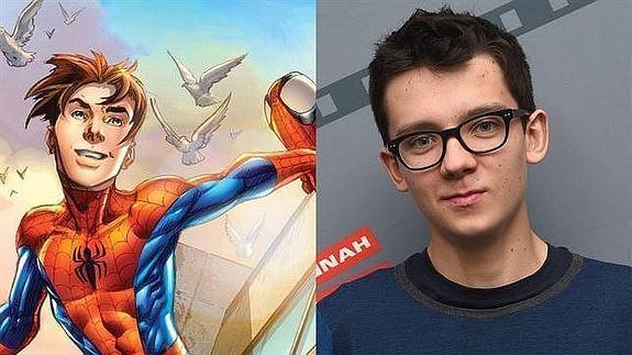 Asa Butterfield, el favorito en la lucha por ser el nuevo Spiderman