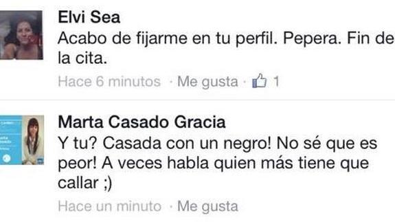 "¿Yo 'pepera'? ¿Y tú? ¡Casada con un negro! ¡No sé qué es peor!", una candidata del PP