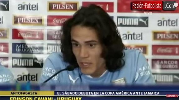 Cavani: "Como todo equipo africano, Jamaica es difícil por su velocidad y su fuerza"