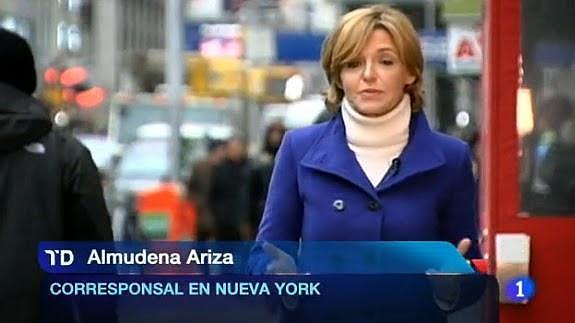 La corresponsal de TVE, Almudena Ariza, acusada de injurias por un director de cine