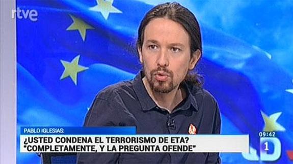 Pablo Iglesias, airado en 'Los Desayunos': "Condeno el terrorismo, y la pregunta ofende"