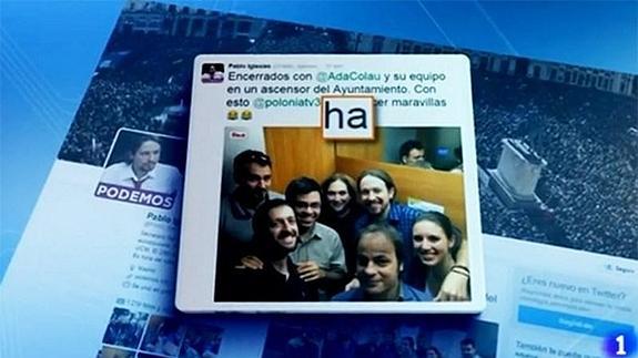 TVE se ceba con la ortografía de Pablo Iglesias