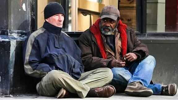 Richard Gere se pasea como un vagabundo por Nueva York sin ser reconocido