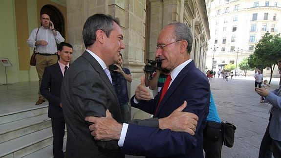 La alianza Málaga-Sevilla pone en alerta a Granada