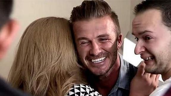 La tremenda sorpresa de David Beckham a una familia con apuros: 100.000 dólares