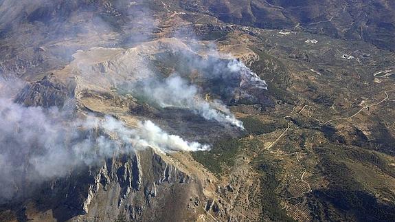 La Junta confirma el origen intencionado del incendio de Torres