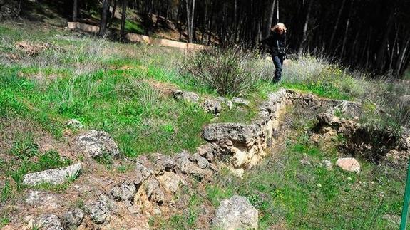 El canal de la vía Augusta