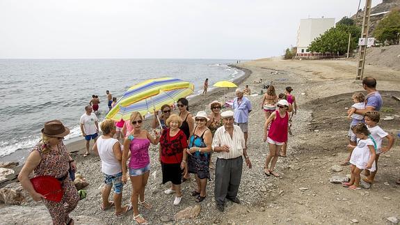 Un pueblo de costa que quiere playa