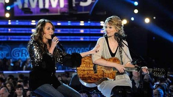 Miley Cyrus, indignada con el videoclip de Taylor Swift