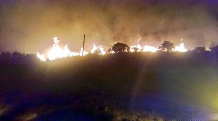 Infoca da por extinguido el incendio en el paraje de Castillo de Locubín