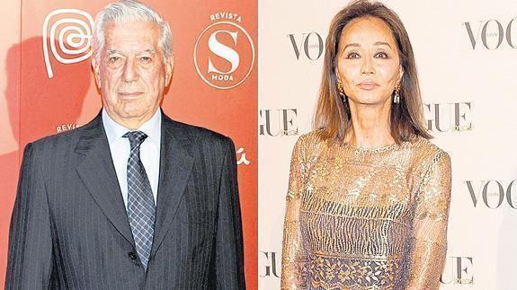 Preysler y Llosa en Nueva York