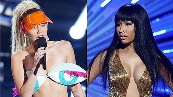 Guerra entre Miley Cyrus y Nicki Minaj: "No juegues conmigo, p..."