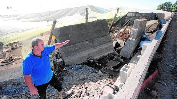 La Junta destinará fondos a los invernaderos de Carchuna afectados por la última tormenta