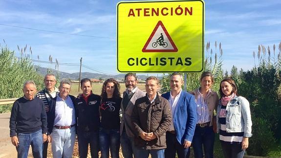 Adecuada la carretera al Santuario de la Virgen de la Cabeza como itinerario seguro para ciclistas